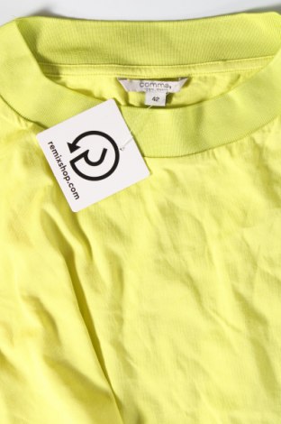 Γυναικεία μπλούζα Comma,, Μέγεθος L, Χρώμα Κίτρινο, Τιμή 21,03 €