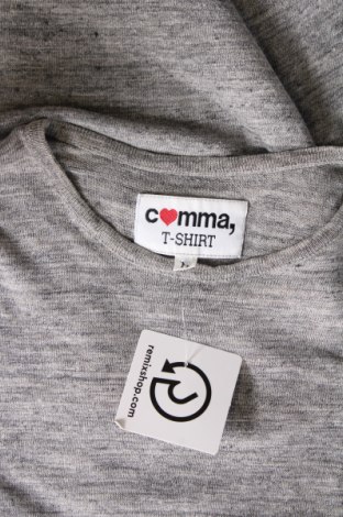 Γυναικεία μπλούζα Comma,, Μέγεθος M, Χρώμα Γκρί, Τιμή 3,06 €