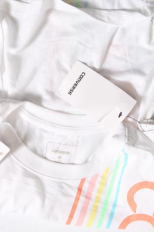 Damen Shirt Converse, Größe M, Farbe Weiß, Preis 28,39 €