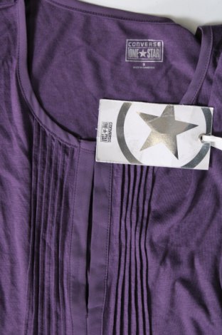 Damen Shirt Converse, Größe S, Farbe Lila, Preis 70,98 €