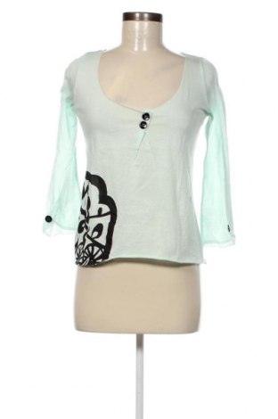 Дамска блуза Custo Barcelona, Размер S, Цвят Зелен, Цена 72,00 лв.