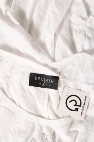 Γυναικεία μπλούζα Decjuba, Μέγεθος S, Χρώμα Λευκό, Τιμή 8,41 €