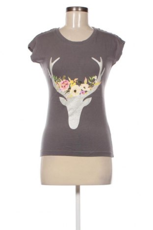 Γυναικεία μπλούζα Der Wildschutz, Μέγεθος XS, Χρώμα Γκρί, Τιμή 4,00 €