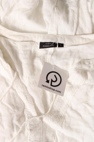 Damen Shirt Design By Kappahl, Größe L, Farbe Weiß, Preis 9,52 €