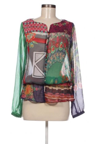 Γυναικεία μπλούζα Desigual, Μέγεθος S, Χρώμα Πολύχρωμο, Τιμή 12,62 €