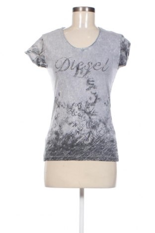 Γυναικεία μπλούζα Diesel, Μέγεθος M, Χρώμα Γκρί, Τιμή 23,01 €