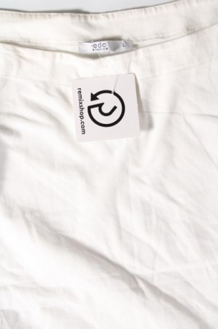 Γυναικεία μπλούζα Edc By Esprit, Μέγεθος L, Χρώμα Λευκό, Τιμή 8,17 €