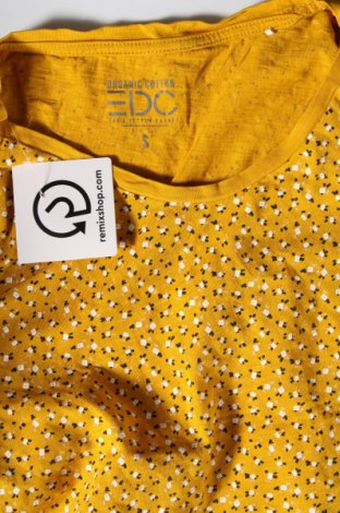 Γυναικεία μπλούζα Edc By Esprit, Μέγεθος S, Χρώμα Κίτρινο, Τιμή 14,85 €