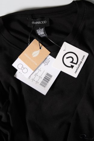 Γυναικεία μπλούζα Even&Odd, Μέγεθος M, Χρώμα Μαύρο, Τιμή 16,00 €