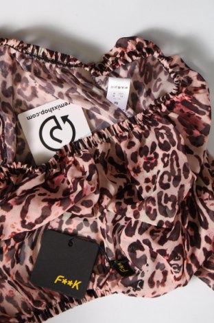 Дамска блуза F**k, Размер M, Цвят Многоцветен, Цена 72,00 лв.