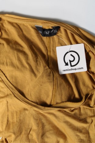 Γυναικεία μπλούζα F&F, Μέγεθος XL, Χρώμα Κίτρινο, Τιμή 5,99 €