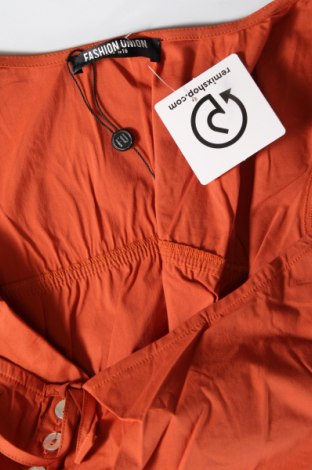 Γυναικεία μπλούζα Fashion Union, Μέγεθος XL, Χρώμα Πορτοκαλί, Τιμή 5,20 €