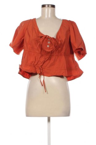 Дамска блуза Fashion Union, Размер XL, Цвят Оранжев, Цена 10,80 лв.