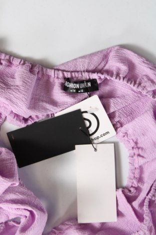Bluză de femei Fashion Union, Mărime XL, Culoare Mov, Preț 35,53 Lei