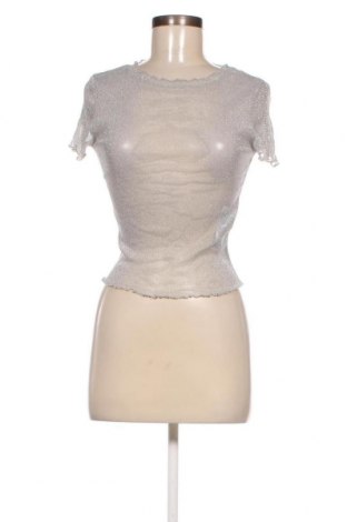Дамска блуза Fb Sister, Размер M, Цвят Сребрист, Цена 7,60 лв.