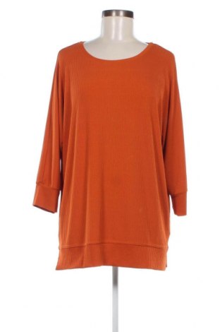 Γυναικεία μπλούζα Fisherfield, Μέγεθος XXL, Χρώμα Πορτοκαλί, Τιμή 7,17 €