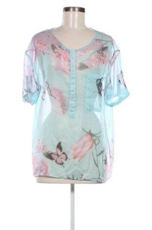 Γυναικεία μπλούζα Floryday, Μέγεθος L, Χρώμα Μπλέ, Τιμή 2,59 €