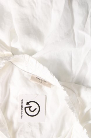 Γυναικεία μπλούζα Free Quent, Μέγεθος XS, Χρώμα Λευκό, Τιμή 7,42 €