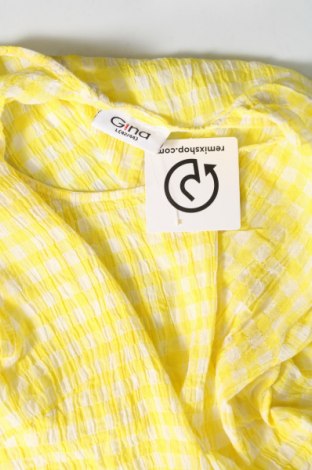 Дамска блуза Gina, Размер L, Цвят Жълт, Цена 19,00 лв.