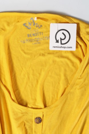 Дамска блуза Gina Benotti, Размер L, Цвят Жълт, Цена 7,79 лв.