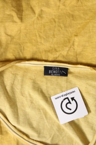 Damen Shirt Gina Benotti, Größe XL, Farbe Gelb, Preis € 13,22