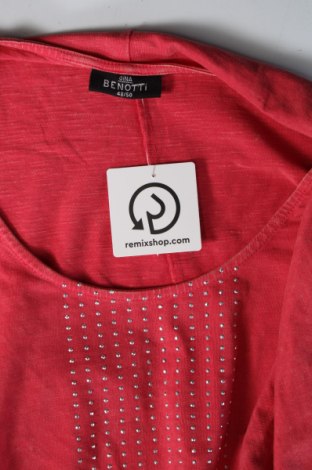 Γυναικεία μπλούζα Gina Benotti, Μέγεθος XXL, Χρώμα Κόκκινο, Τιμή 7,64 €