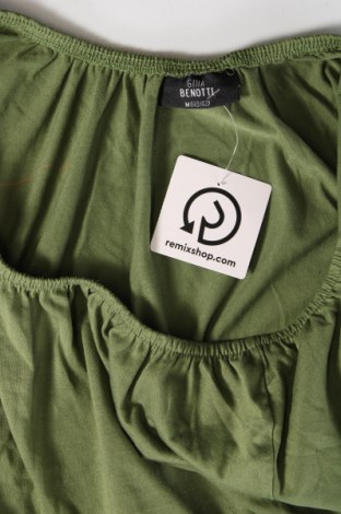 Γυναικεία μπλούζα Gina Laura, Μέγεθος M, Χρώμα Πράσινο, Τιμή 4,75 €