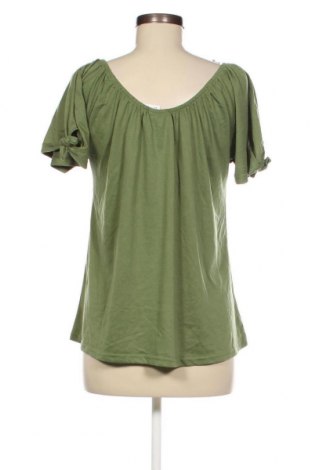 Γυναικεία μπλούζα Gina Laura, Μέγεθος M, Χρώμα Πράσινο, Τιμή 4,75 €