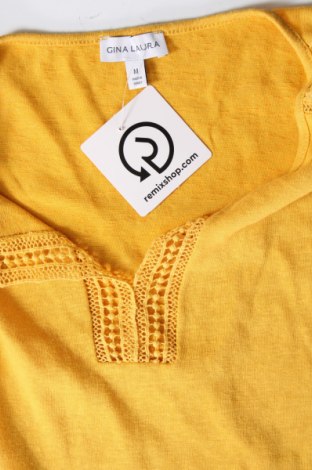 Γυναικεία μπλούζα Gina Laura, Μέγεθος M, Χρώμα Κίτρινο, Τιμή 14,85 €