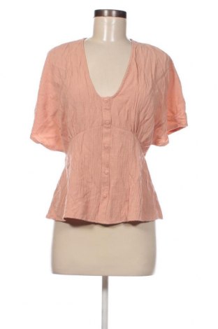 Дамска блуза Gina Tricot, Размер S, Цвят Бежов, Цена 5,70 лв.