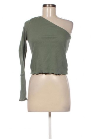Дамска блуза Gina Tricot, Размер L, Цвят Зелен, Цена 40,00 лв.