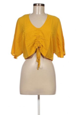 Дамска блуза Gina Tricot, Размер XS, Цвят Жълт, Цена 4,00 лв.