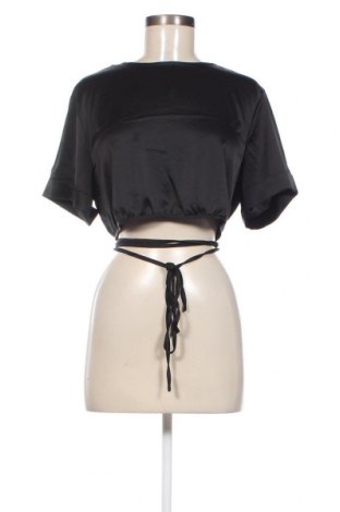 Дамска блуза Gina Tricot, Размер XL, Цвят Черен, Цена 10,80 лв.