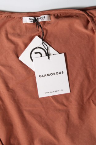 Дамска блуза Glamorous, Размер M, Цвят Кафяв, Цена 10,80 лв.