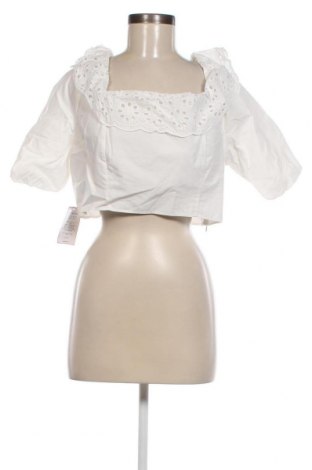 Γυναικεία μπλούζα Glamorous, Μέγεθος XL, Χρώμα Λευκό, Τιμή 37,11 €