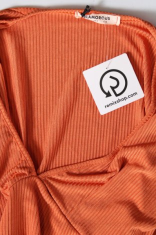 Дамска блуза Glamorous, Размер S, Цвят Оранжев, Цена 5,04 лв.