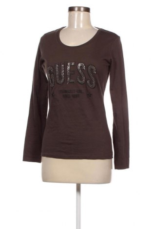 Γυναικεία μπλούζα Guess, Μέγεθος M, Χρώμα Γκρί, Τιμή 18,61 €
