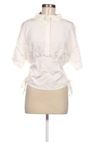 Damen Shirt Guido Maria Kretschmer for About You, Größe L, Farbe Weiß, Preis 12,99 €