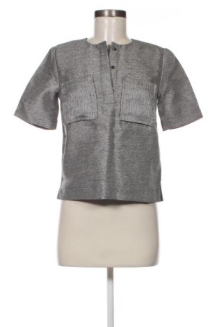 Дамска блуза H&M, Размер XS, Цвят Сив, Цена 3,45 лв.