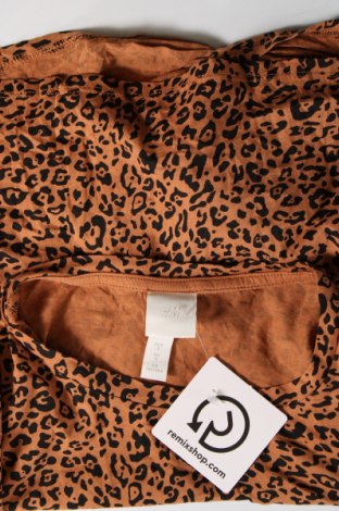 Дамска блуза H&M, Размер S, Цвят Кафяв, Цена 19,00 лв.