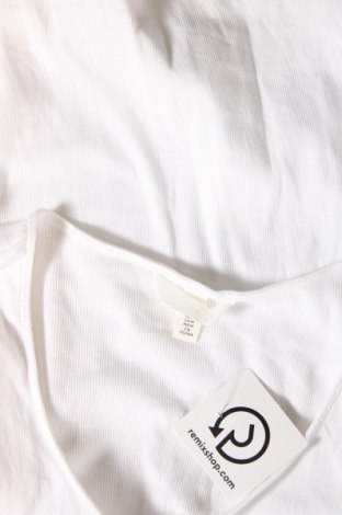 Дамска блуза H&M, Размер M, Цвят Бял, Цена 19,55 лв.