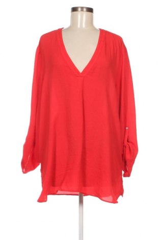Дамска блуза H&M, Размер XL, Цвят Червен, Цена 10,26 лв.