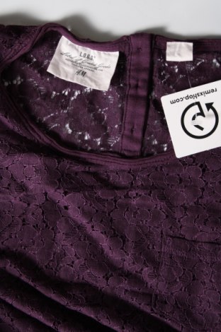 Дамска блуза H&M B'B, Размер M, Цвят Лилав, Цена 3,99 лв.