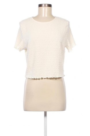 Damen Shirt H&M Divided, Größe XL, Farbe Ecru, Preis 9,72 €