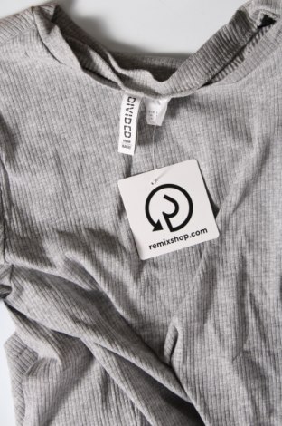 Damen Shirt H&M Divided, Größe L, Farbe Grau, Preis 2,64 €
