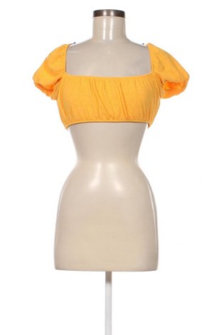 Дамска блуза H&M Divided, Размер M, Цвят Жълт, Цена 3,04 лв.