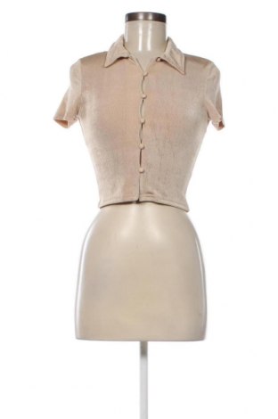 Дамска блуза H&M Divided, Размер S, Цвят Бежов, Цена 6,27 лв.