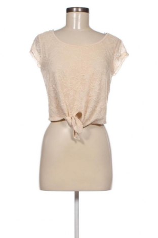 Дамска блуза H&M Divided, Размер M, Цвят Бежов, Цена 19,00 лв.