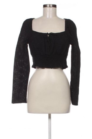 Γυναικεία μπλούζα Hollister, Μέγεθος M, Χρώμα Μαύρο, Τιμή 3,81 €
