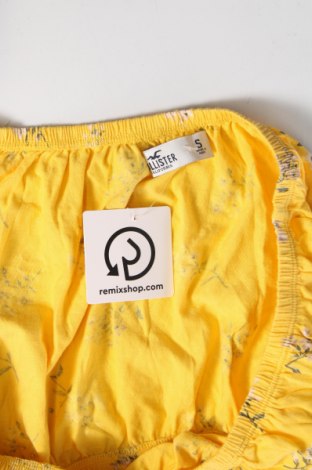 Γυναικεία μπλούζα Hollister, Μέγεθος S, Χρώμα Κίτρινο, Τιμή 2,38 €
